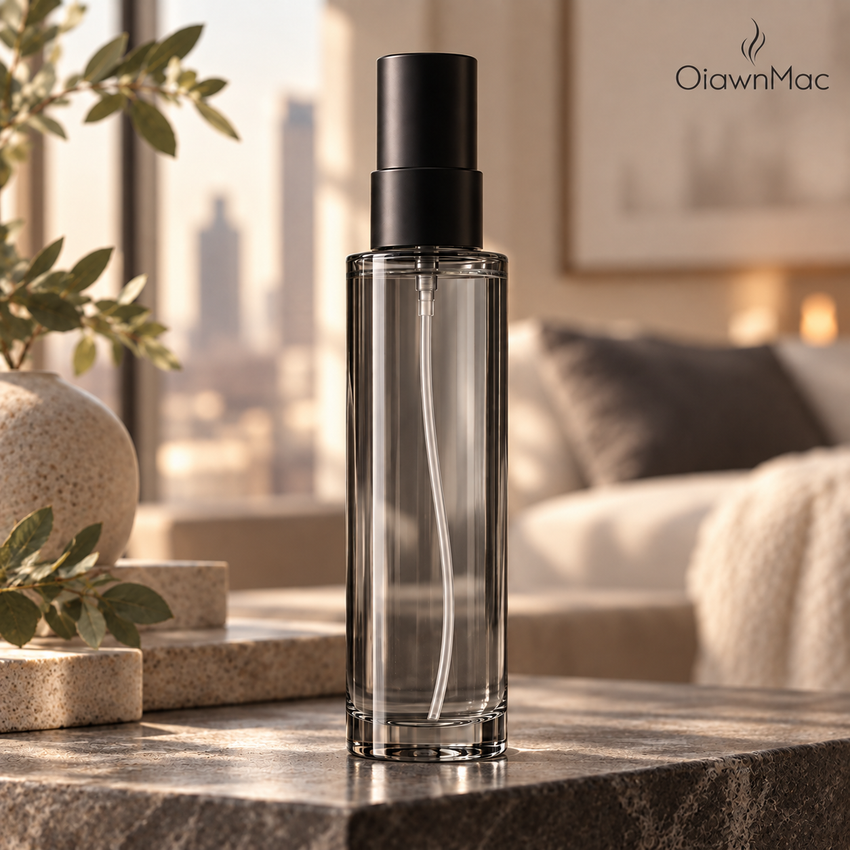 Smoked Glass Black Room & Linen Mist
