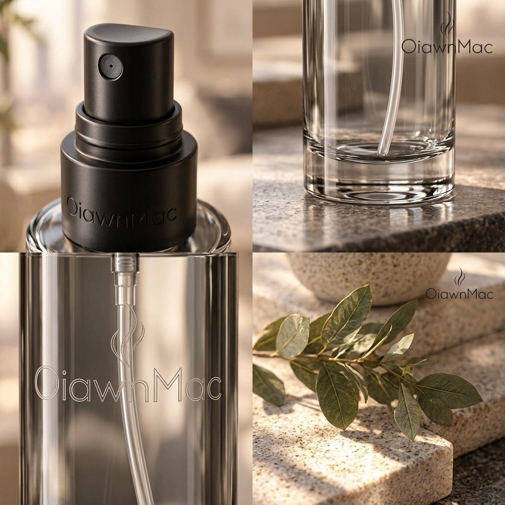 Smoked Glass Black Room & Linen Mist