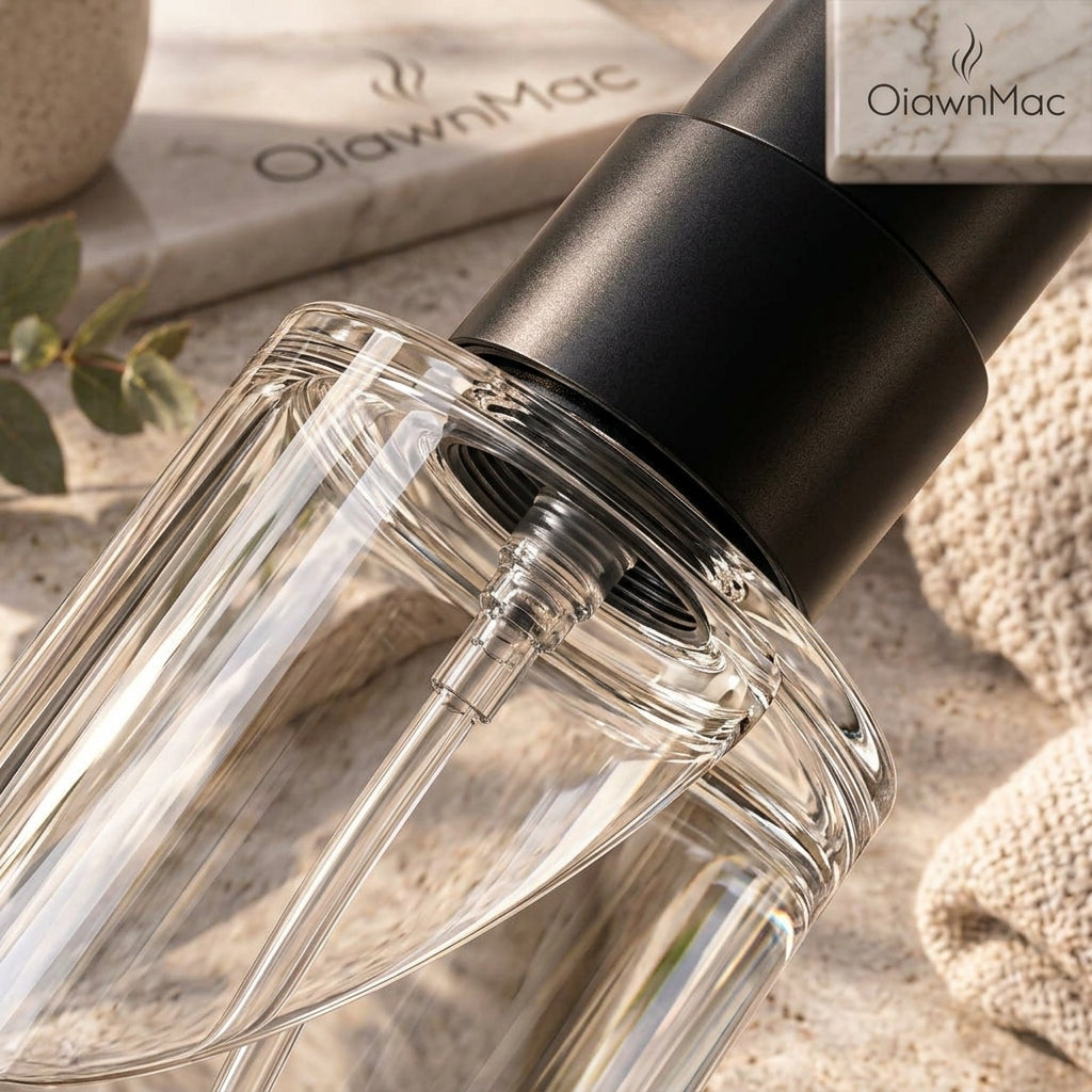 Clear Glass Minimal Room & Linen Mist