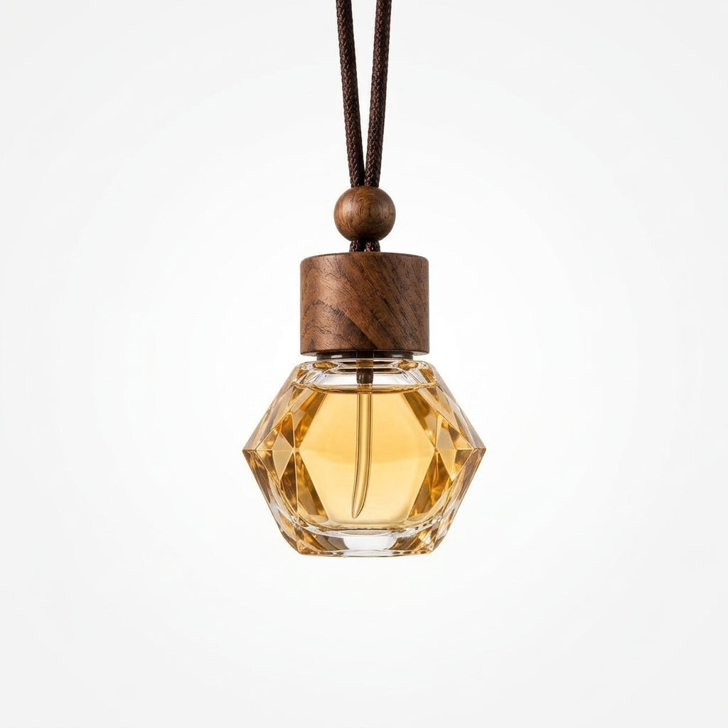 Faceted Crystal-Look Car Hanging Diffuser