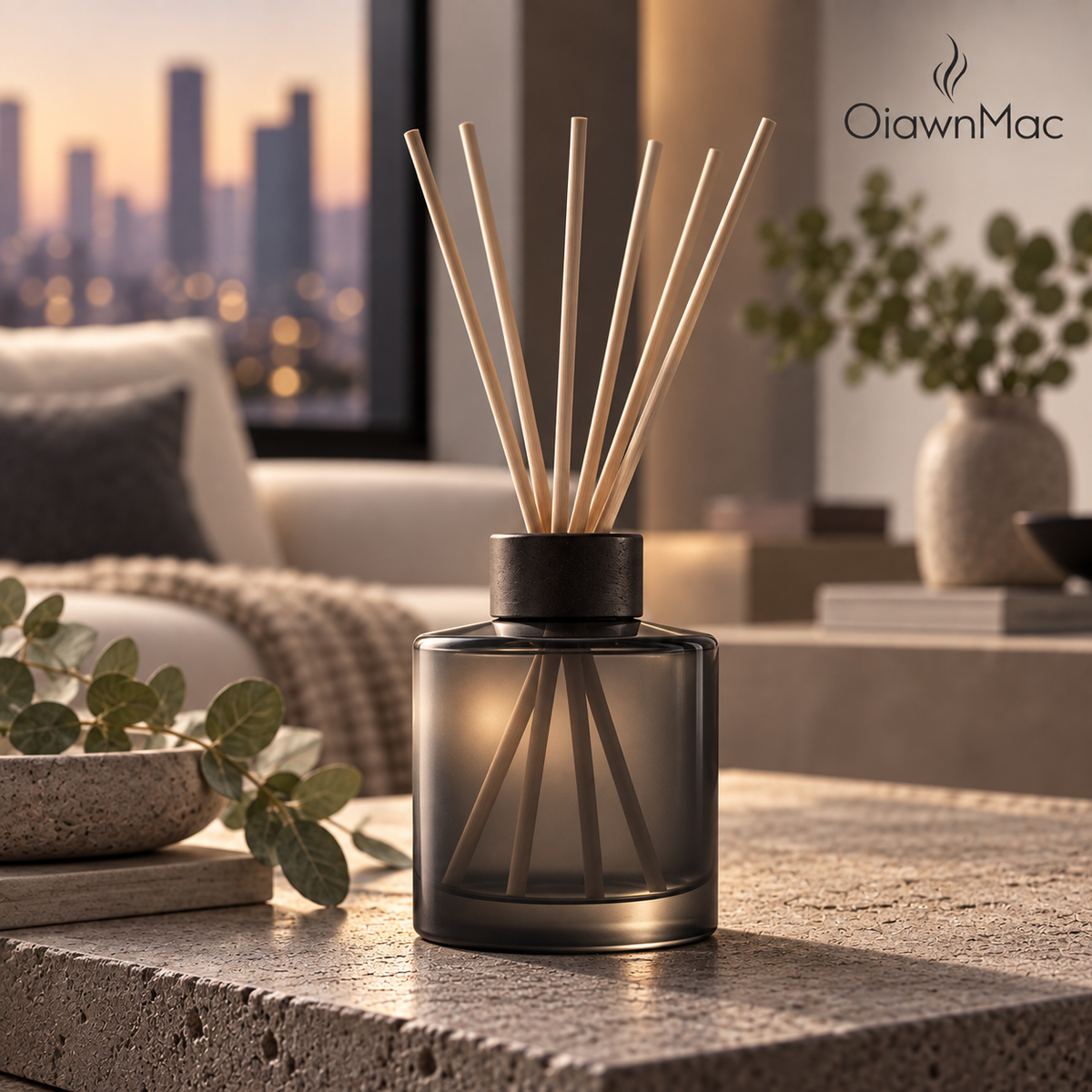 Smoked Glass Urban Reed Diffuser