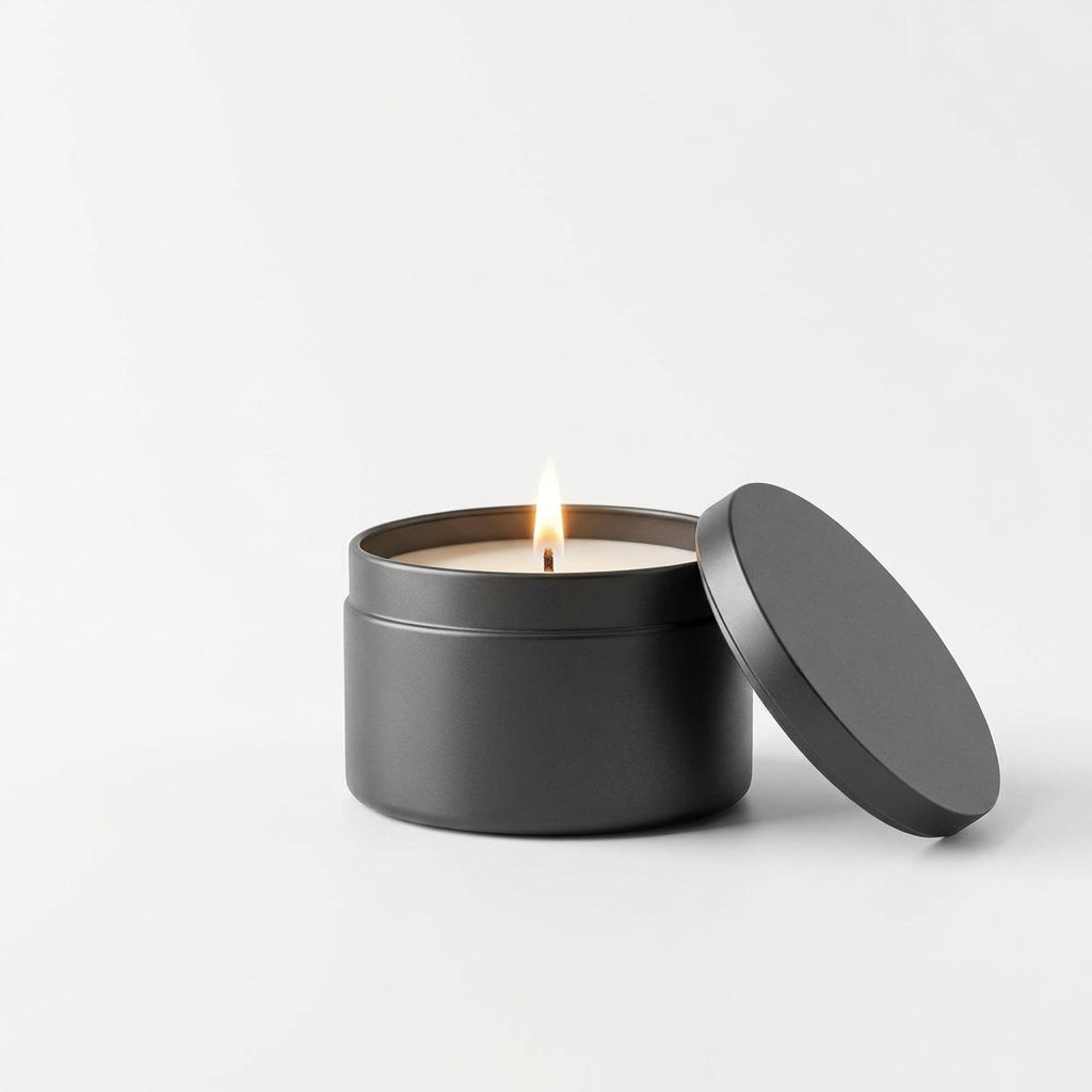 Black candle alternate view